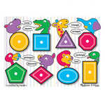 See-Inside Shapes 8-piece Peg Puzzle