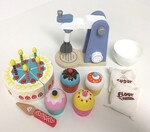 Baking Set - Birthday Cake, Cupcakes and Mixer