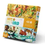 Hot & Cold (Opposites): 48-piece floor puzzle