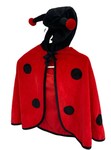 Ladybird cape: SIZE 3+ (one size fits most)