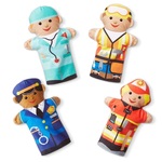 Jolly Helpers Hand Puppets - Occupations 