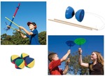CIRCUS KIT: juggling balls, spinning plates, juggling diabolo and devil sticks 
