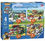 948: PAW Patrol 4 in a Box: 12,16, 20 and 24 piece puzzles (set #2) **coming soon*