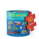 1130: Let's Begin Vehicles: 10x 2-piece puzzles 
