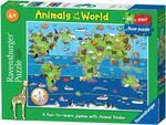 Animals of the World: 60-Piece Giant Floor Puzzle