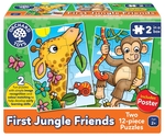1141: First Jungle Friends: 2 x 12 piece puzzle **coming soon**