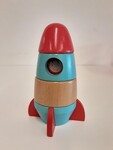 Wooden assembly rocket
