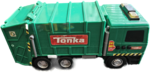 Green Tonka truck