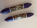 Painted clap sticks