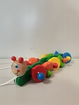 Wooden rainbow caterpillar