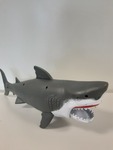 Plastic great white shark