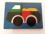 Wooden truck puzzle