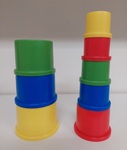 Plastic Stacking Cups (8 pieces)