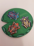 Frogs on lily pad puzzle