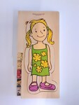 Body layer puzzle - girl