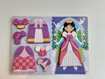 Dress-up princess chunky puzzle