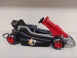 Race Car (Black, Red and grey) 