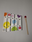 Wooden xylophone