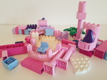 Pink Lego Castle Set