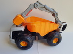 Large Dump Truck With Grabber