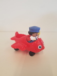 Red Plastic Airplane