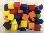 Box of Mixed Colourful Shapes