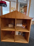 Wooden toy house