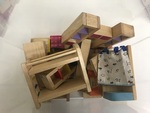Box of Doll Furniture (Wooden)