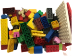Box of Duplo Blocks