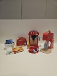 Wooden kitchen set