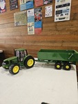 John Deere tractor and wagon