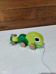 Janod Pull-Along Wooden Turtle