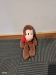 601: Curious George plush toy