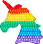 681: Rainbow Unicorn Pop It Fidget Toy