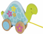 Pull-along tortoise