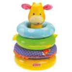 Precious planet giraffe stacker toy