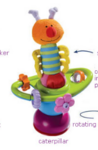 Mini Table Carousel Caterpillar