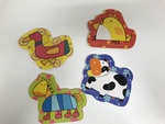 Small Animal Puzzle (x4)