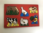 Farm Animals Puzzla