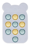Silicone Phone Popper Teether Toy - Assorted