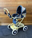 Yellow Doll Pram
