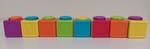 Coloured Baby Blocks with Pop Up Heads
