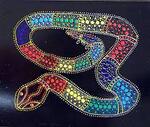 Rainbow serpent - Aboriginal Winanggaay puzzle-