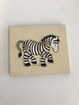 Wooden Zebra Puzzle