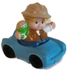 Blue Car (with person)