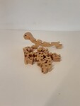 Wooden Puzzle Turtle