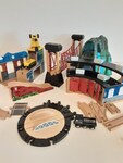 Wooden Railway Set