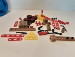 Wooden and Plastic Building Set