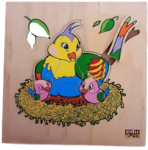 Birds wooden puzzle