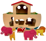 Wooden Noah's Ark Puzzle